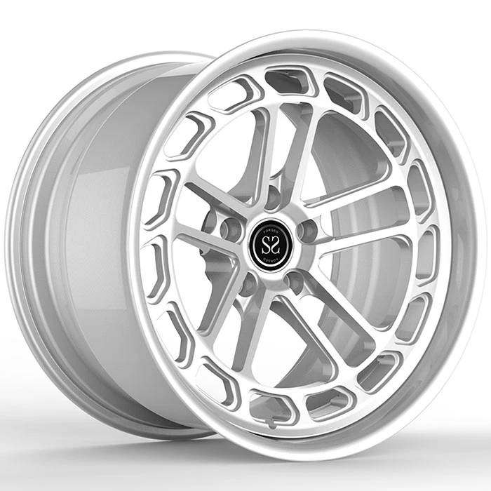 BMW X5 F15 21x9,5 και 21x11 Custom Silver Matt 2-PC σφυρήλατο κράμα αλουμινίου