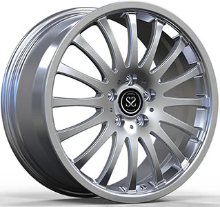 Mercedes Benz S500 Gloss Silver OEM στυλ 18x8.5 σφυρήλατο 1- PC RIMS