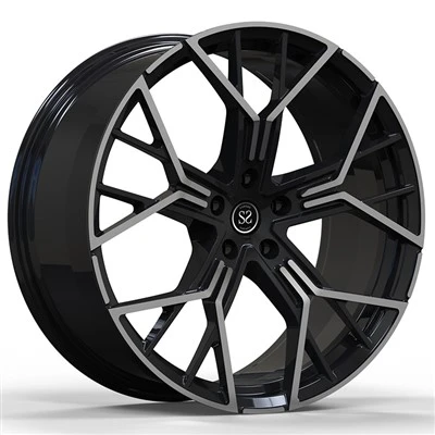 BMW X 7 2022 Gloss Black Polished Face 24 "Σφυρήλατο τροχοί