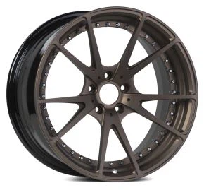 Καφέ Χρώμα 2-PC σφυρήλατο τροχό