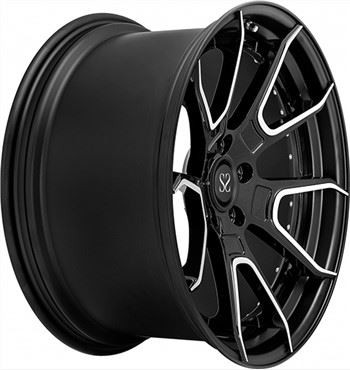 SSEH1023 Custom 21 Gloss Black Face σφυρηλατημένες ζάντες 5x130 για Porsche 911