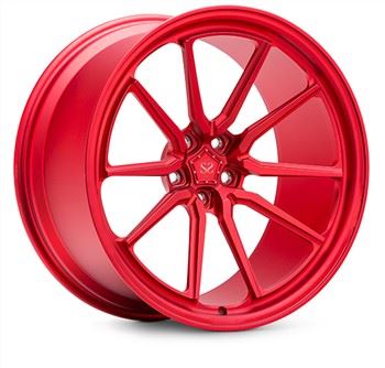 Candy Red 1 Pieces Military Spoke Wheel για ρόδες για customized