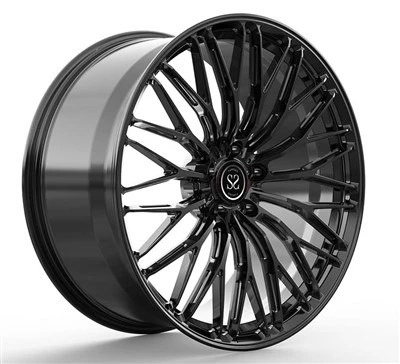 Bugatti Veyron Custom σφυρήλατο ζάντες από κράμα αλουμινίου 20 και 21" γυαλιστερό μαύρο